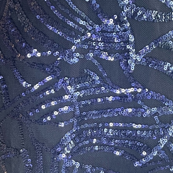 Fashion Nova Star Is Born Sequin Dress - Navy 3X - Picture 9 of 16